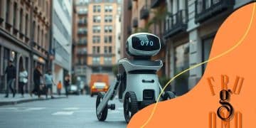 Autonomous delivery robots in urban areas are changing delivery