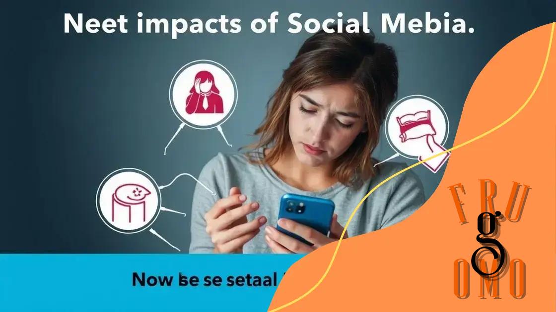 Negative consequences of social media usage