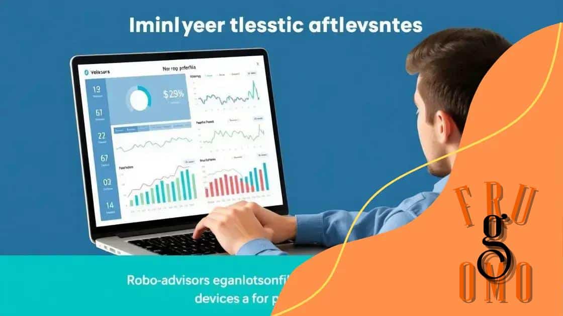 Advantages of using robo-advisors for small investors