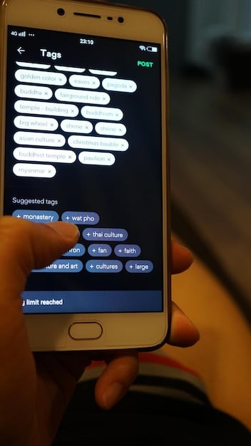 A close-up of a smartphone screen displaying a busy group chat conversation with unread messages, partially obscured by notification badges, suggesting potential information overload.