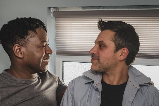 A close-up shot of two friends facing each other, one listening intently with a thoughtful expression, while the other speaks with passion and conviction. The scene highlights the importance of active listening and empathy.
