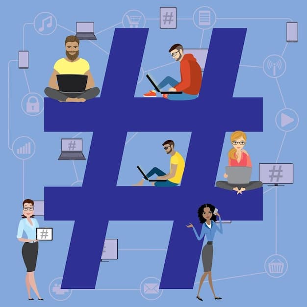 A depiction of someone monitoring multiple social media feeds (Twitter, Facebook, Instagram) on a computer screen, with a magnifying glass hovering over the screen, symbolizing proactive social listening for potential crisis triggers.