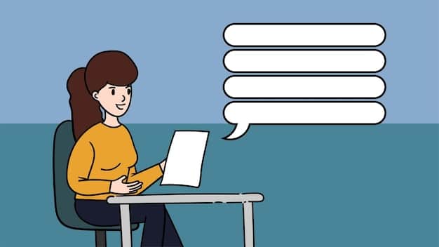 An illustration of a person typing a message on a laptop, with thought bubbles above their head representing various emotions like empathy, consideration, and respect, contrasted with negative emotions like anger and impulsiveness, highlighting the importance of mindful online communication.