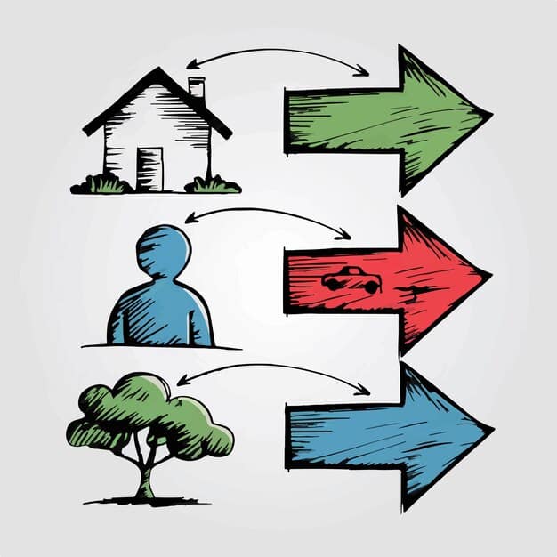 A flowchart illustrating sustainable community growth, with arrows showing inputs like member engagement, value creation, and ethical monetization leading to outputs such as thriving community, financial stability, and increased trust.