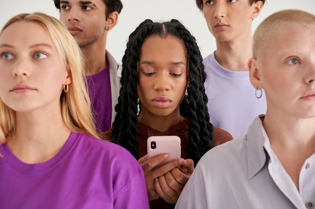 A diverse group of people from various cultural backgrounds interacting digitally, perhaps through video calls or shared screens, with subtle cultural symbols interwoven into the background artwork. The image conveys global connection.