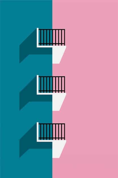 A visual metaphor of a staircase with some steps missing or uneven, illustrating systemic barriers to upward mobility, with diverse figures struggling to ascend.