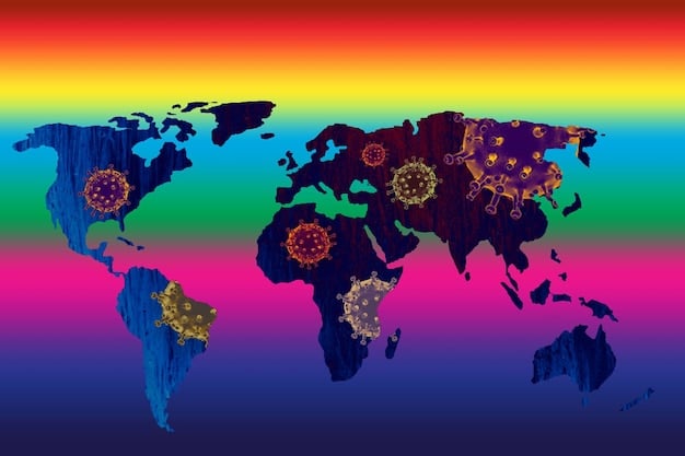 A detailed world map with different regions highlighted in various colors, each color representing a dominant cultural approach to conflict resolution (e.g., direct vs. indirect, individualistic vs. collective).